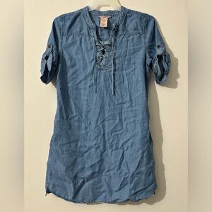 Women Denim Dress, size: L